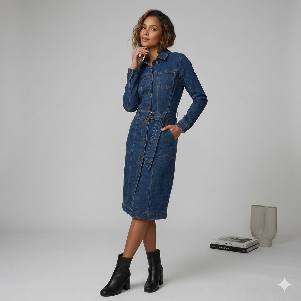 VESTIDO EVASÊ UTILITÁRIO CARMIM