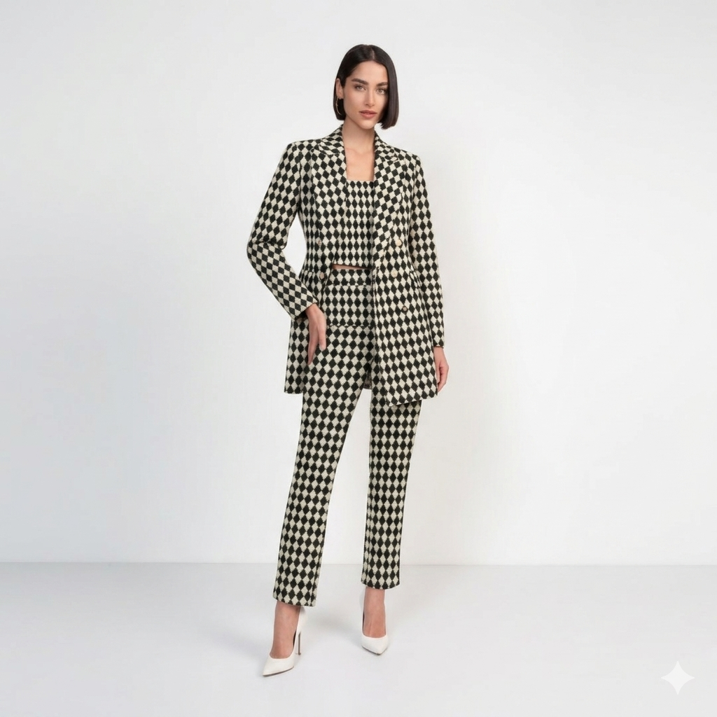 TRENCH COAT FEMININO FLOR DE LIS