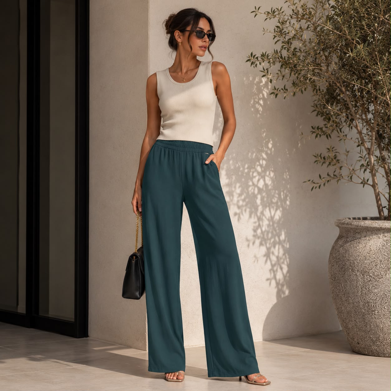 Calça Feminina Pantalona Giorgia